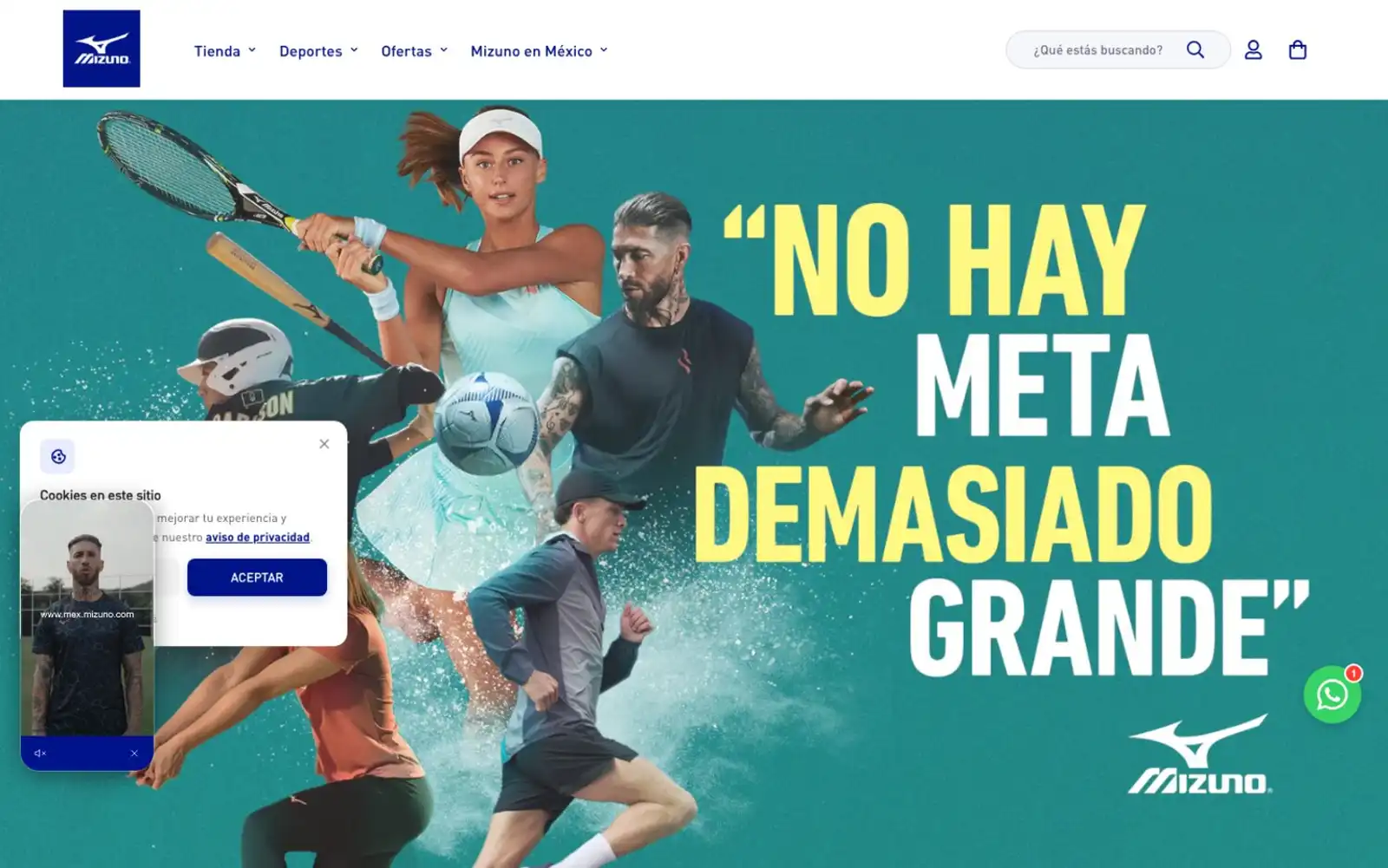 Mizuno México Desktop