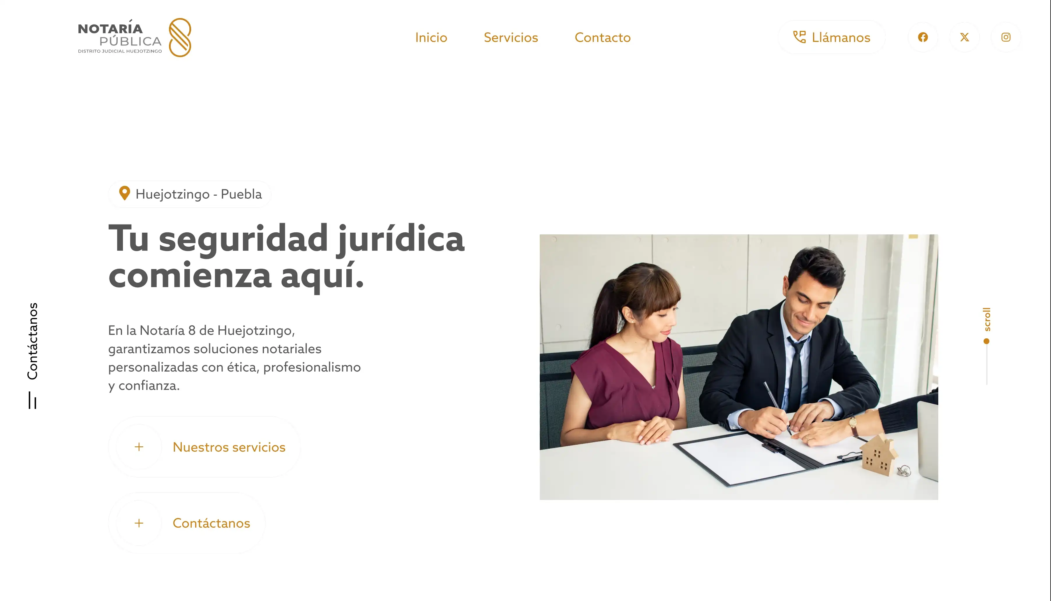 Notaría 8 Huejotzingo Desktop